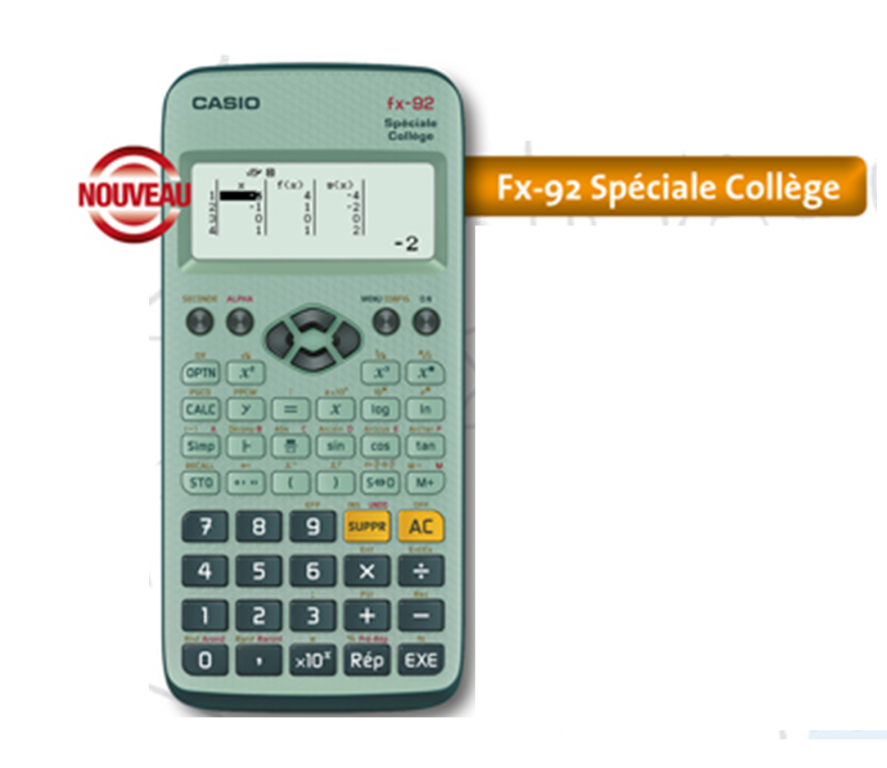 Casio fx-92 Spéciale Collège