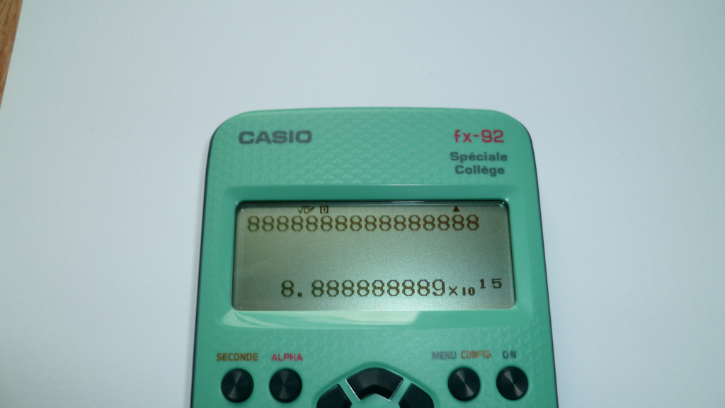 Casio fx-92 Spéciale Collège