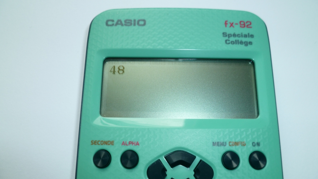 Casio fx-92 Spéciale Collège