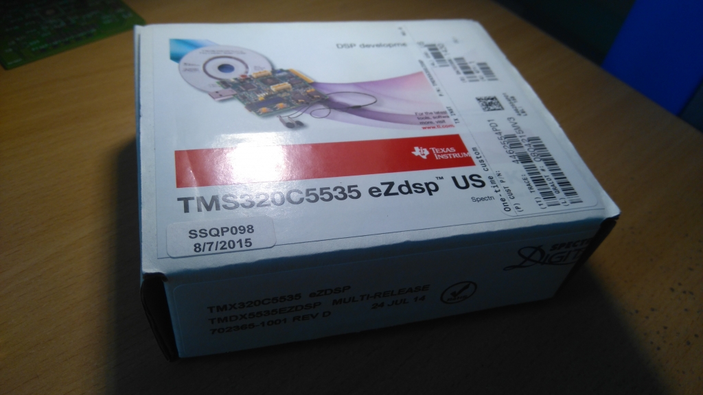 TMS320C5535 - eZdsp (boîte)