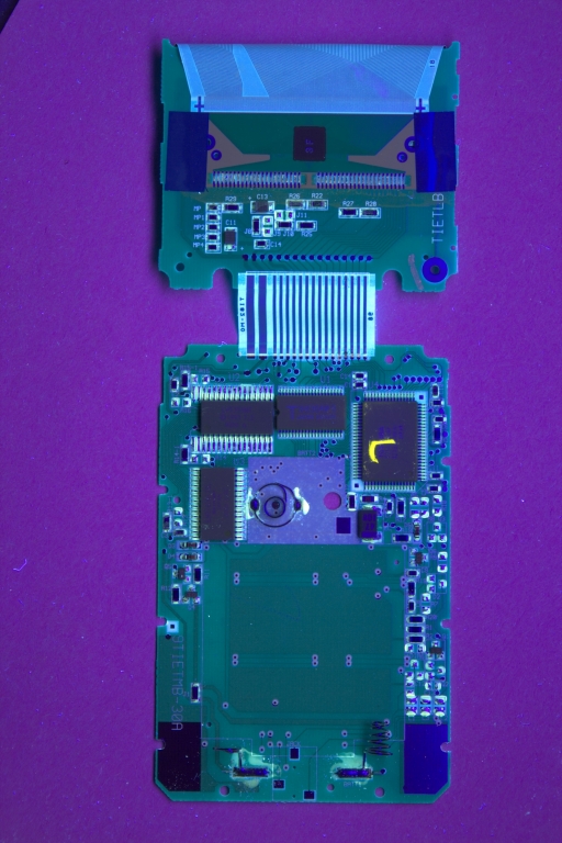 TI-81 0804828 'D' PCB Main UV