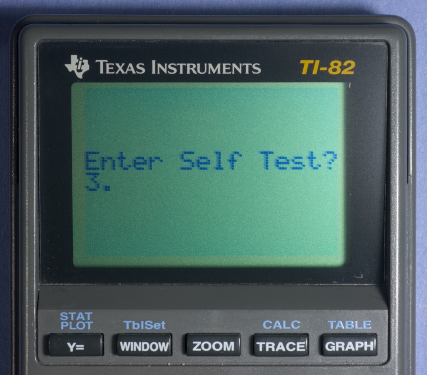 TI-82 ROM 3. LCD Contrast A