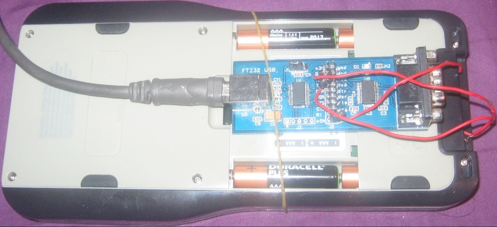 TI-Phoenix 1 P1-EVT1 + interface RS232