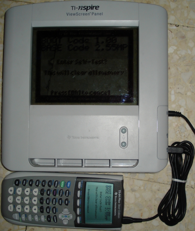 TI-Nspire ViewScreen + TI-84