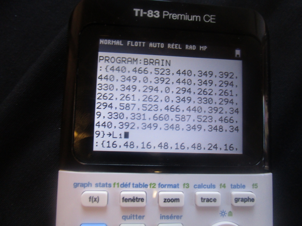 TI-83 Premium CE + BRAIN