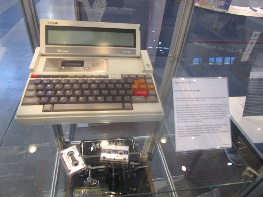 Epson PX-8 de 1984 (musée HNF)