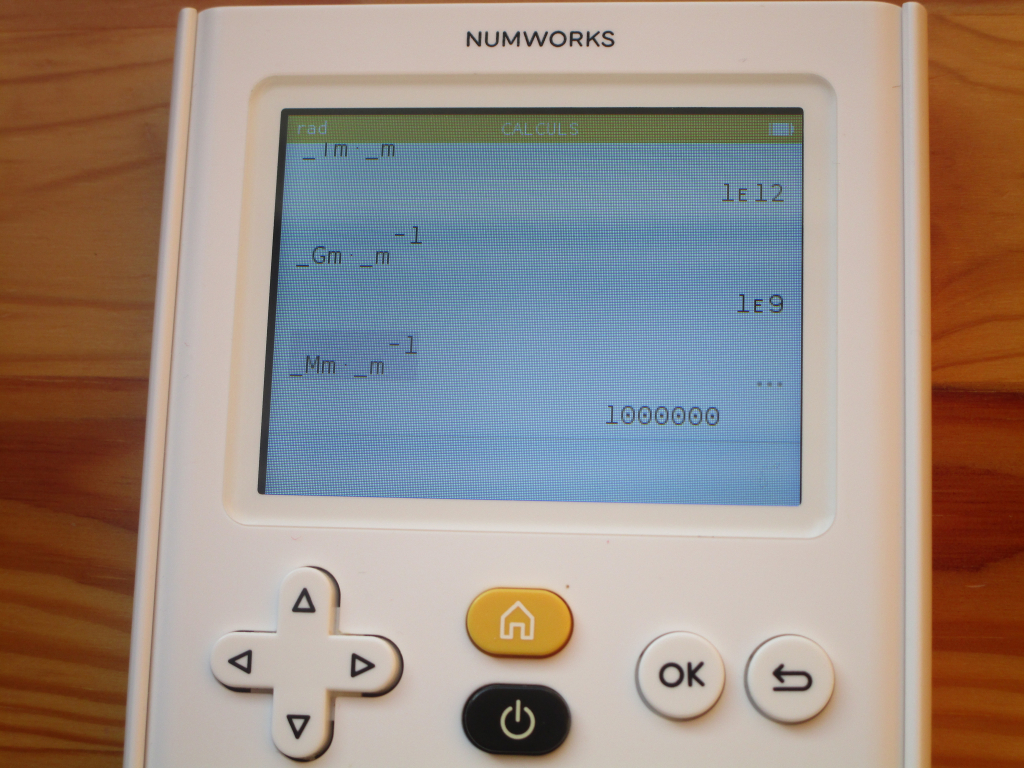 NumWorks v13.1.0