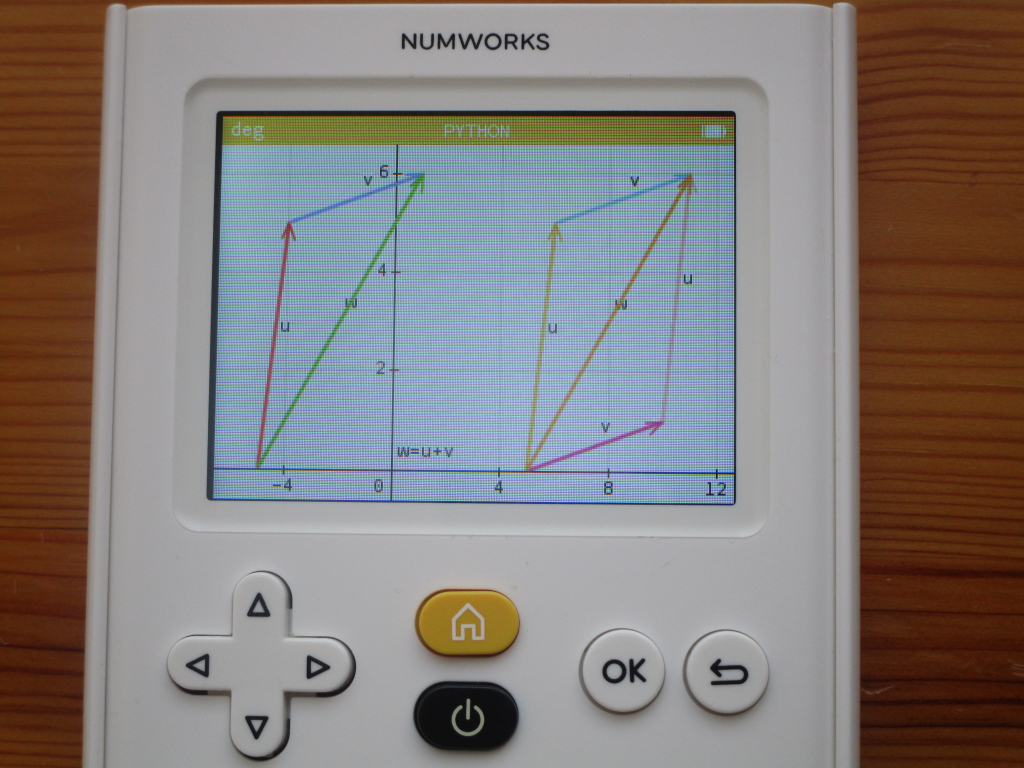 NumWorks v. 13.2.0
