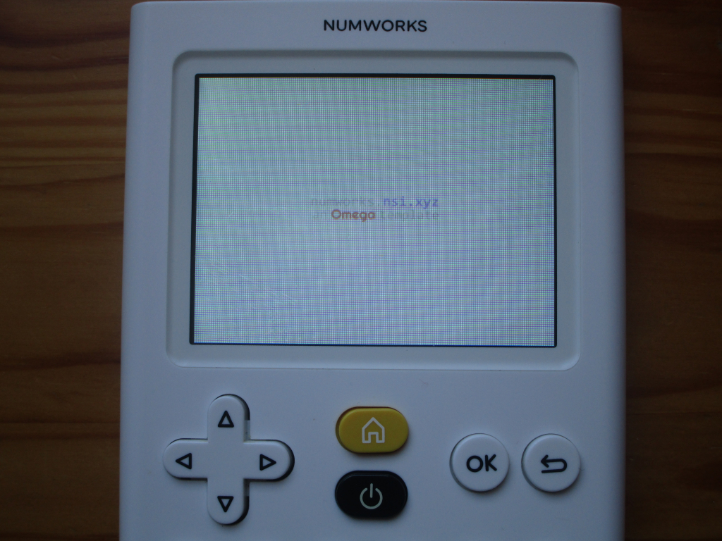 NumWorks + firmware nsi.xyz