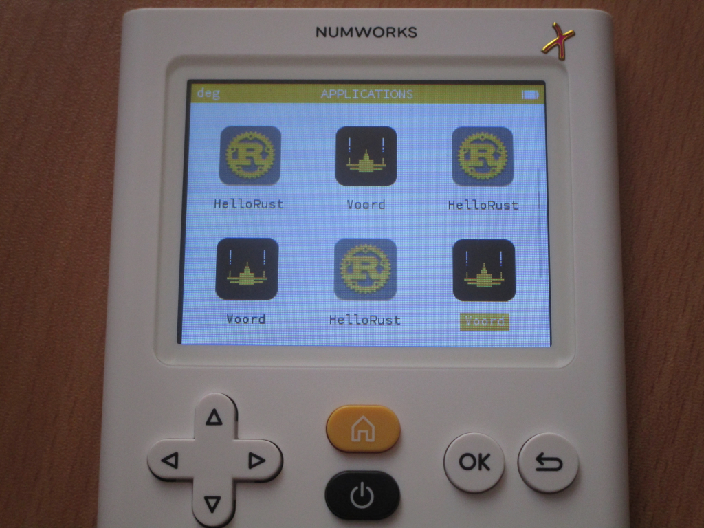 NumWorks N0110 v16.3 + applis