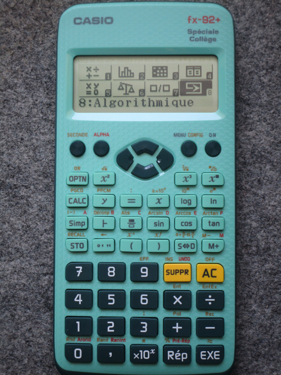 Casio fx-92+ Spéciale Collège