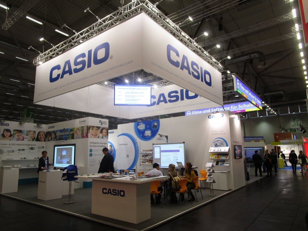 Didacta 2019, stand Casio