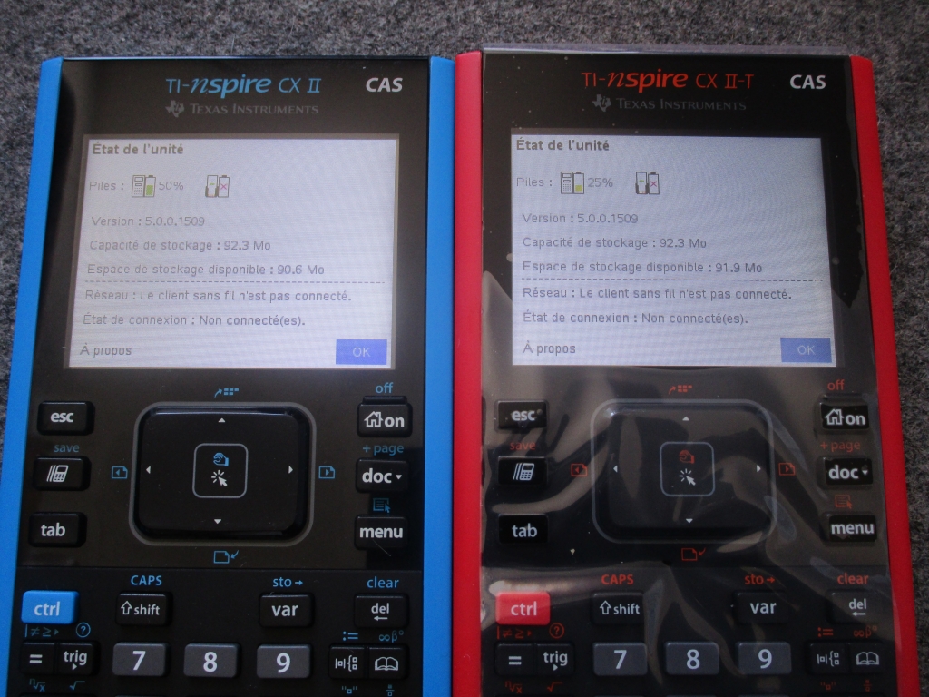 Nspire CX II CAS + CX II-T CAS