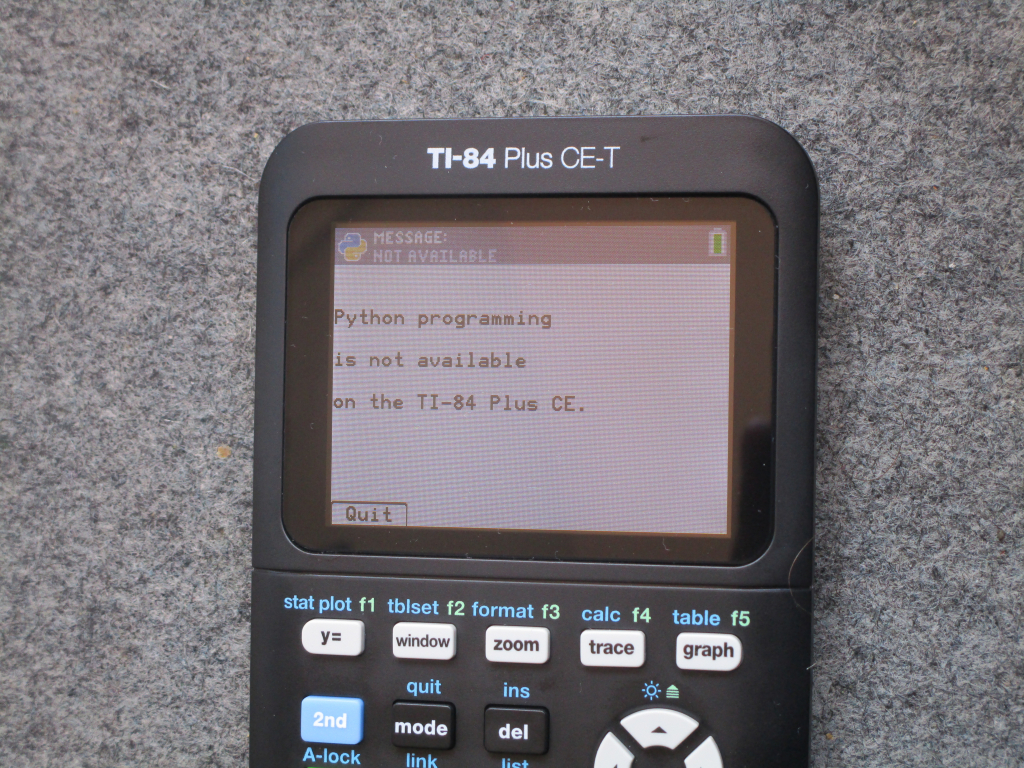 TI-84 Plus CE-T révision M