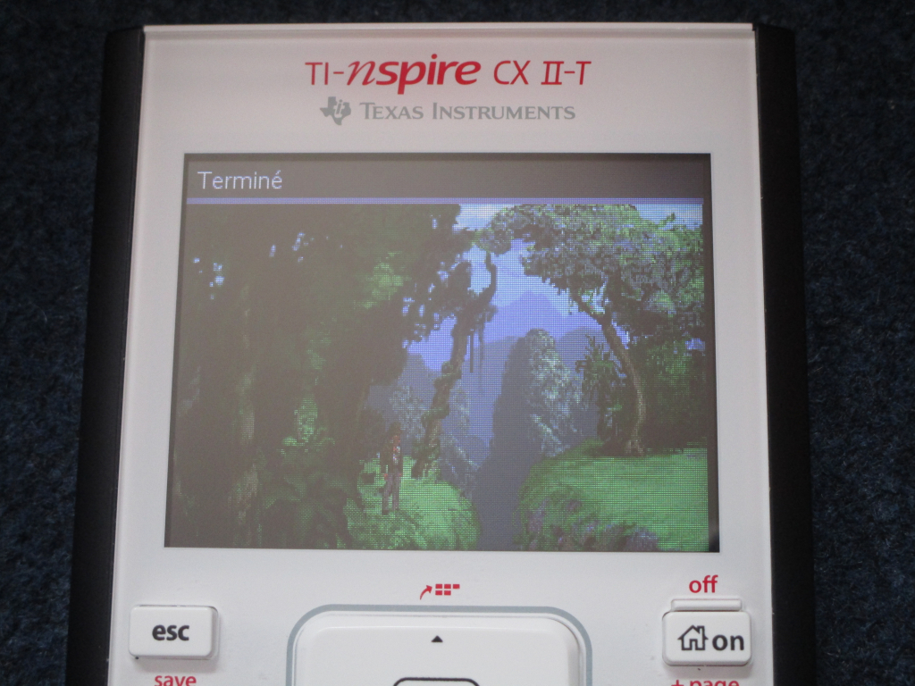 TI-Nspire CX II: img2calc Python