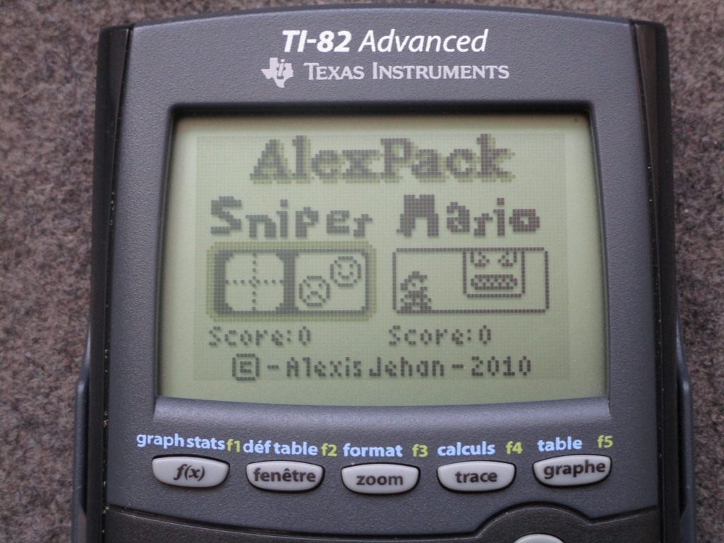 TI-82 Advanced + appli AlexPack