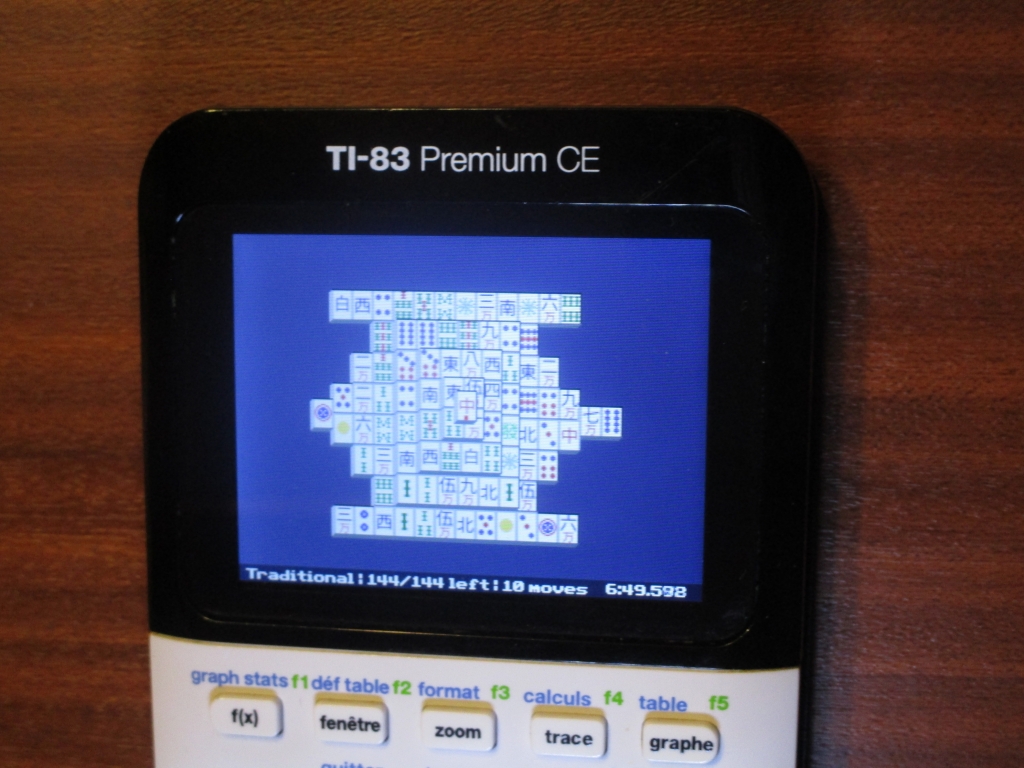 TI-83 Premium CE + Mahjong CE