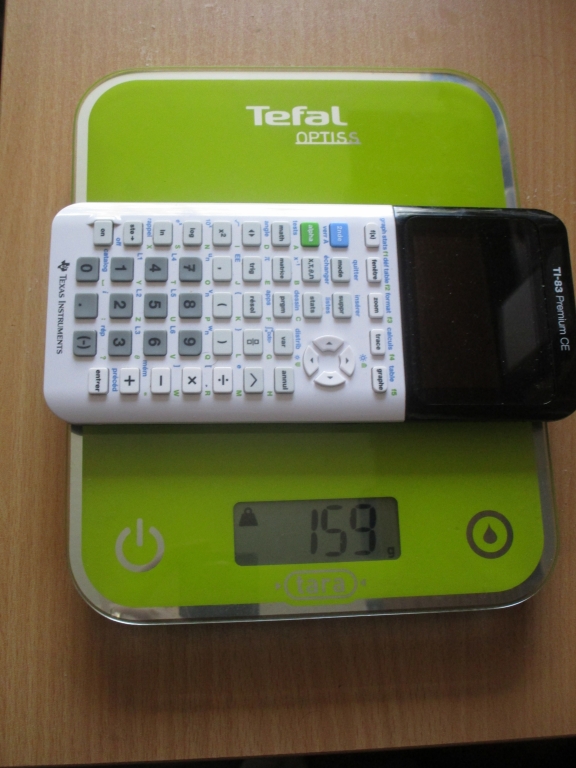 TI-83 Premium CE pesée