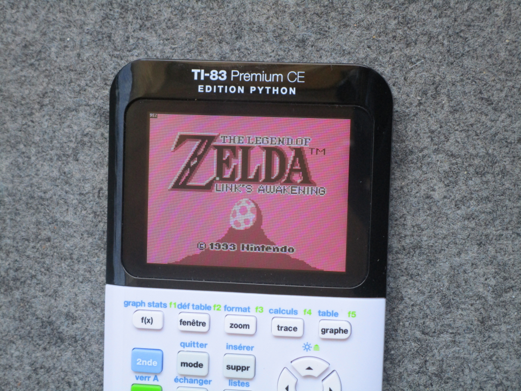 83PCEEP + TI-Boy CE (Zelda)