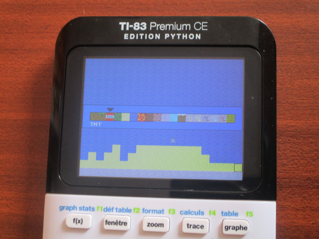 TI-83 Premium CE + Minecraft 2D