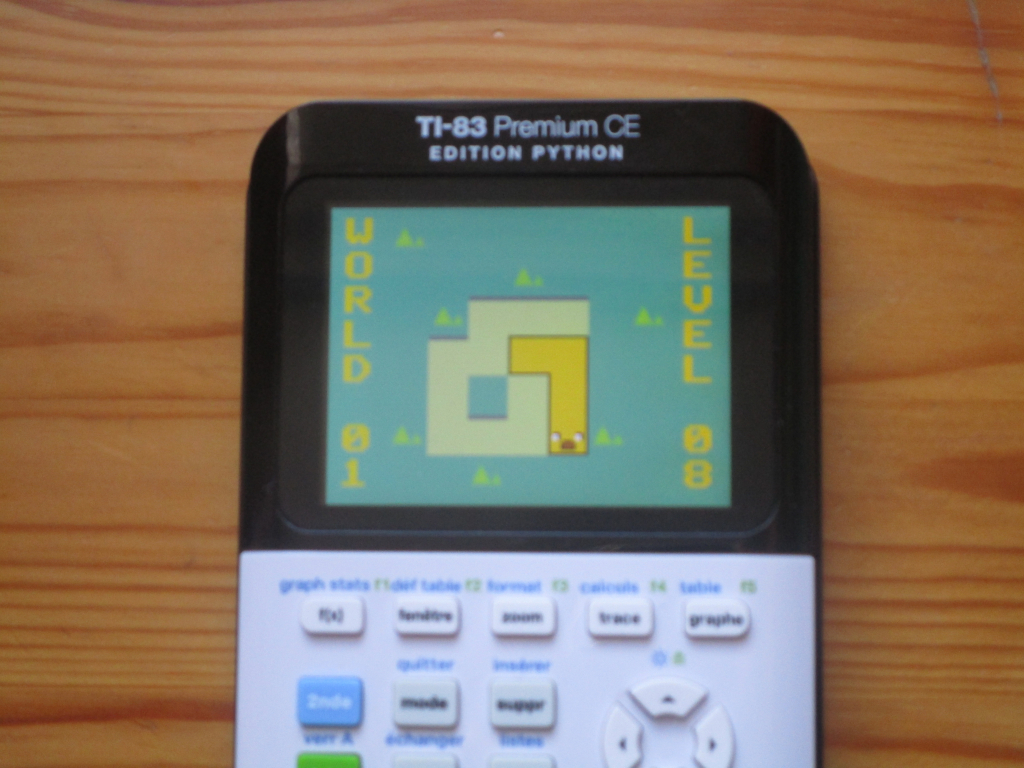 TI-83 Premium CE + Maze Dash