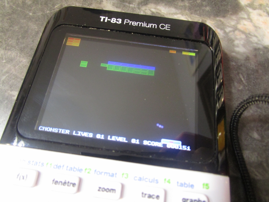 TI-83 Premium CE + CMonster