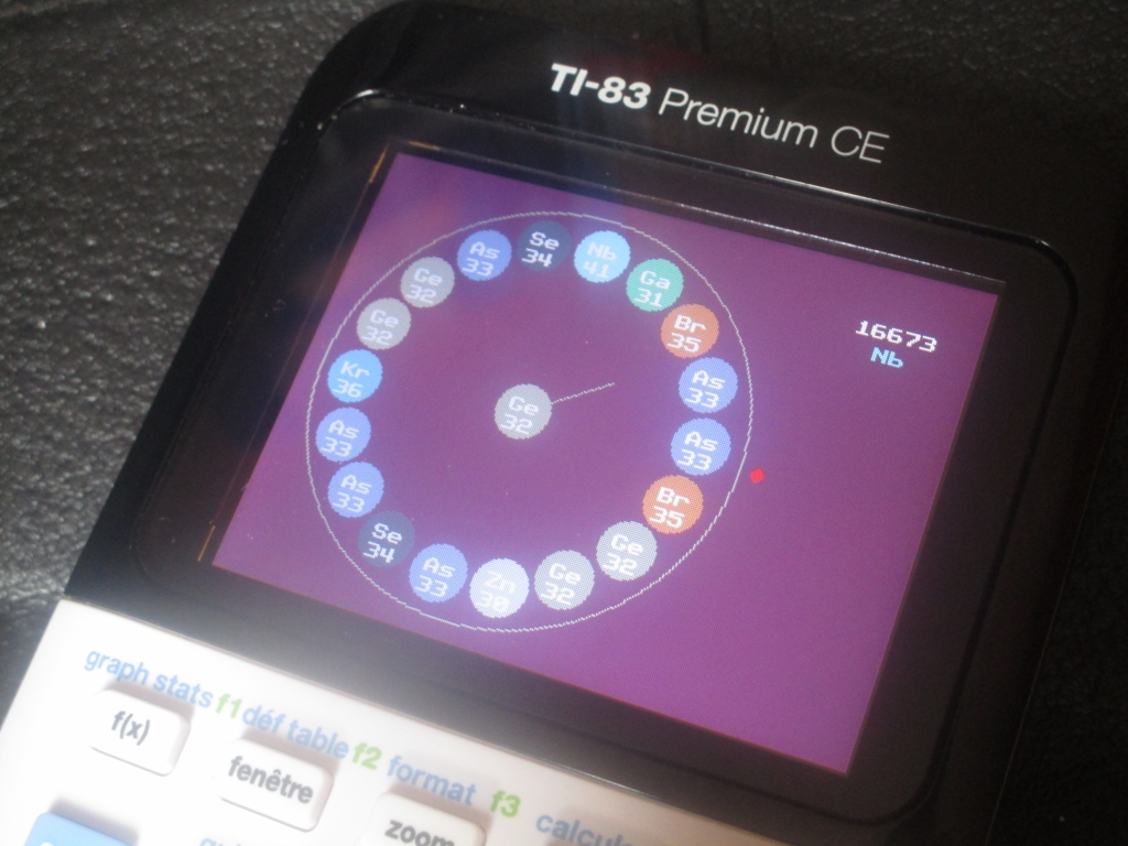 TI-83 Premium CE + Atomas