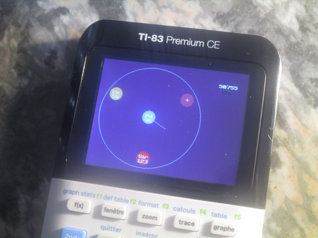TI-83 Premium CE + Atomas