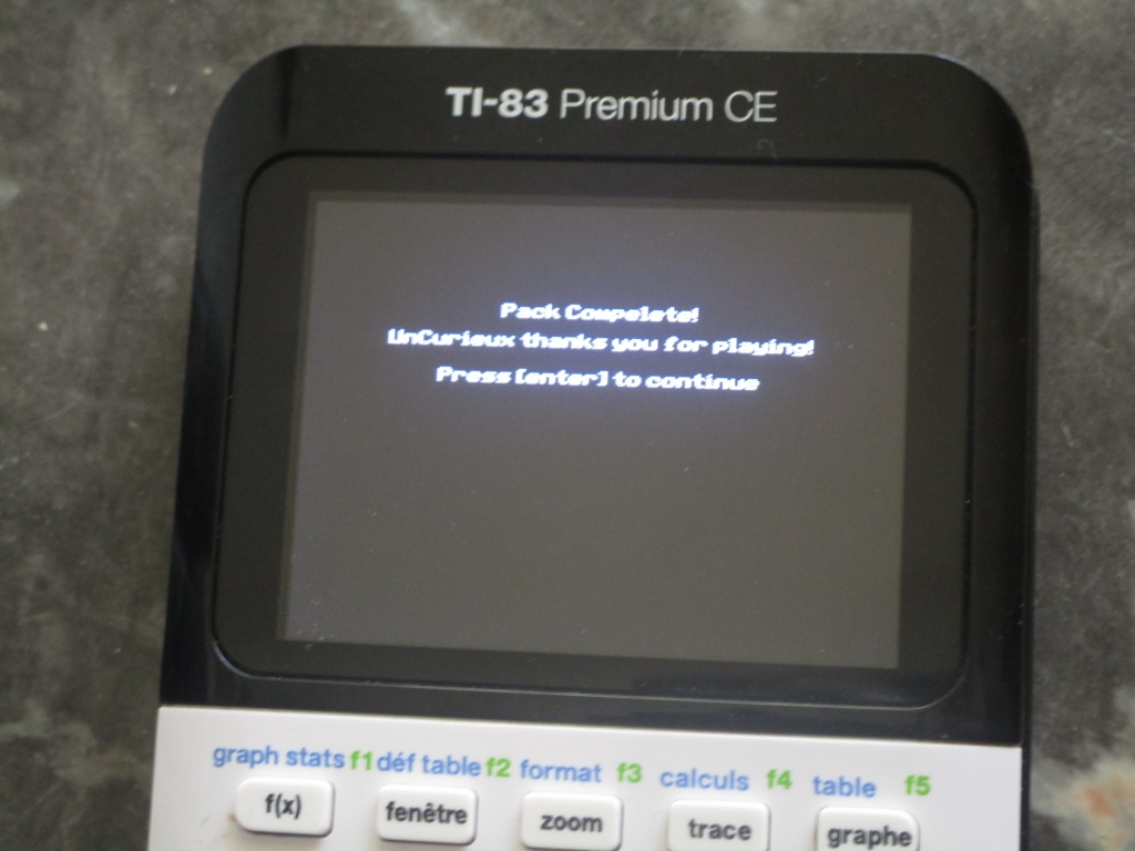 TI-83 Premium CE + JustForFun