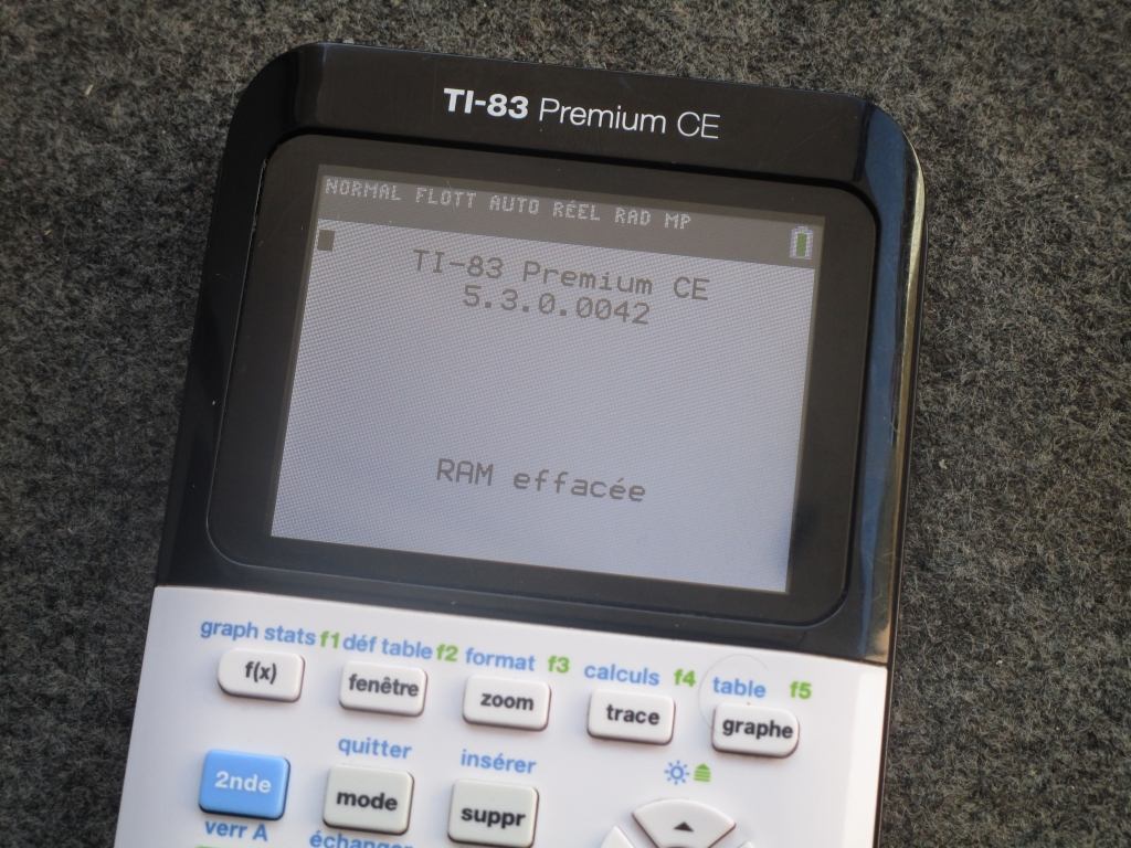 TI-83 Premium CE + OS 5.3.0