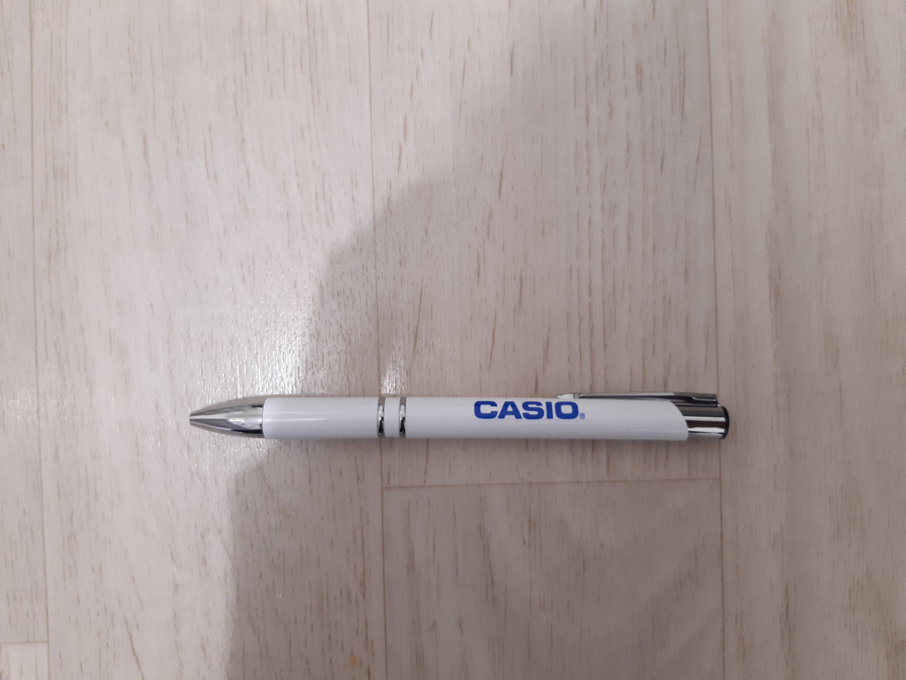 Reçu de CASIO