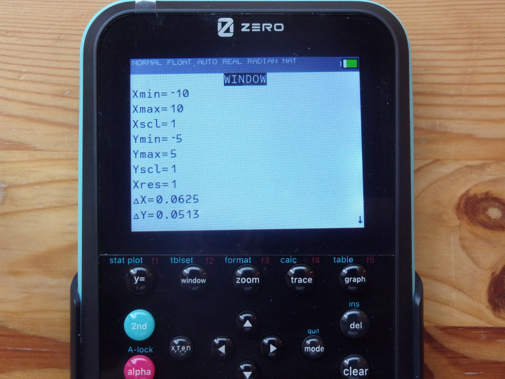 Zero ZGC3 2.19.0 Window