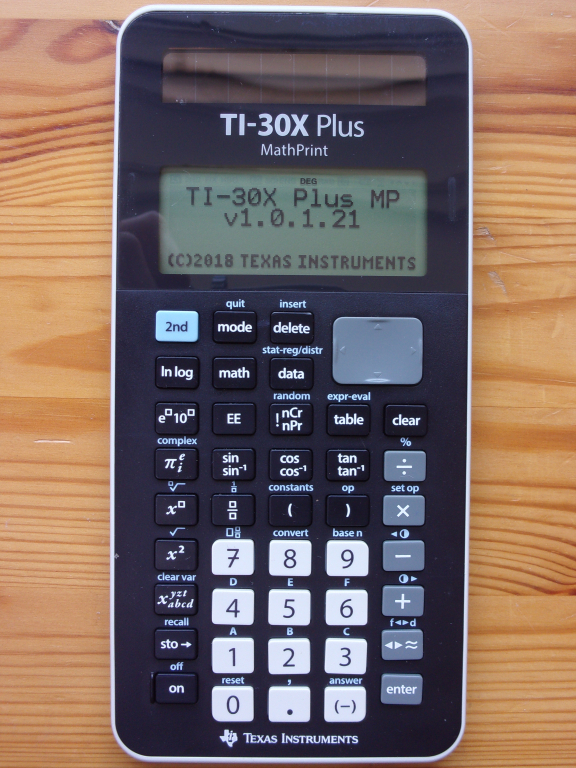 TI-30X Plus MathPrint