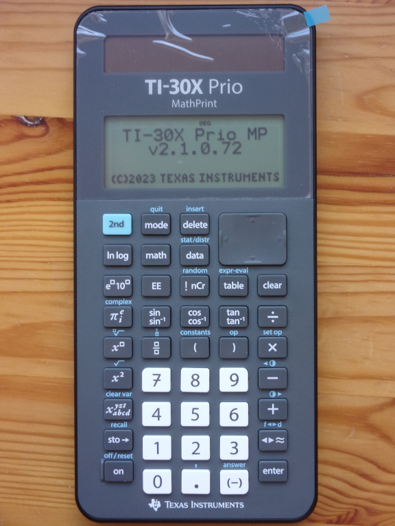 TI-30X Prio MathPrint