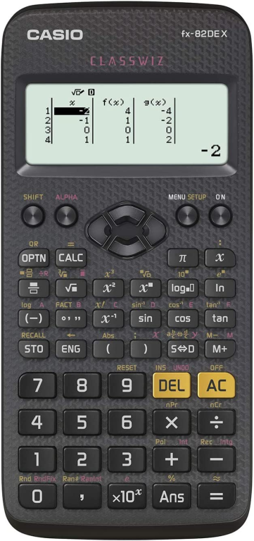 Casio fx-82DE X