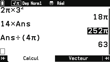 Graph Math+ : Calculs