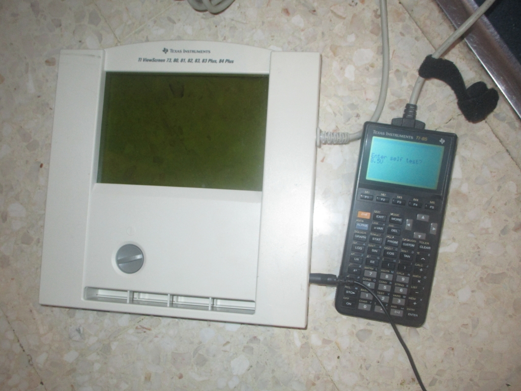 TI-85VSC + TI-ViewScreen