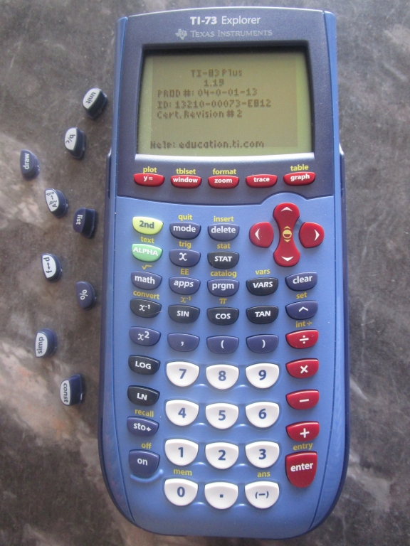 TI-73 transformée en TI-83 Plus