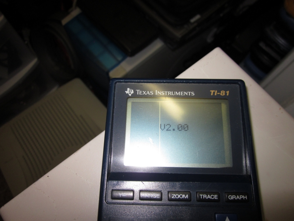 TI-81 + ROM V2.00