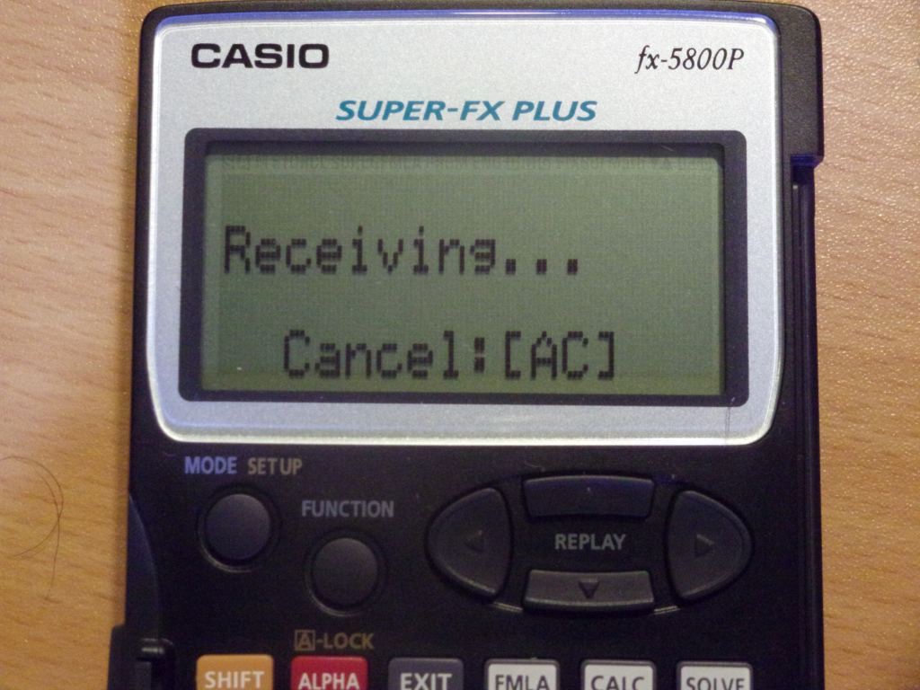 Casio fx-5800P