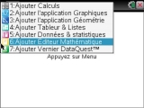 Sélectionner l'application