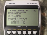 Casio Graph 75+E + CasioPython