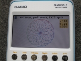 Graph 90+E + rosace rhombique