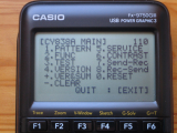 Casio fx-9750GIII + OS 3.40