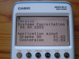 Casio Graph 90+E + OS 3.50