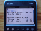 Casio fx-CG50 + OS 3.60