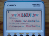 Menu Noël Casio 2022 - Schraf