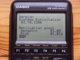 Casio fx-9750GIII + OS 3.70