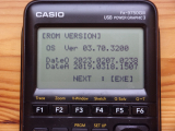 Casio fx-9750GIII + OS 3.70