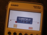 Casio Graph 90+E + Cubefield